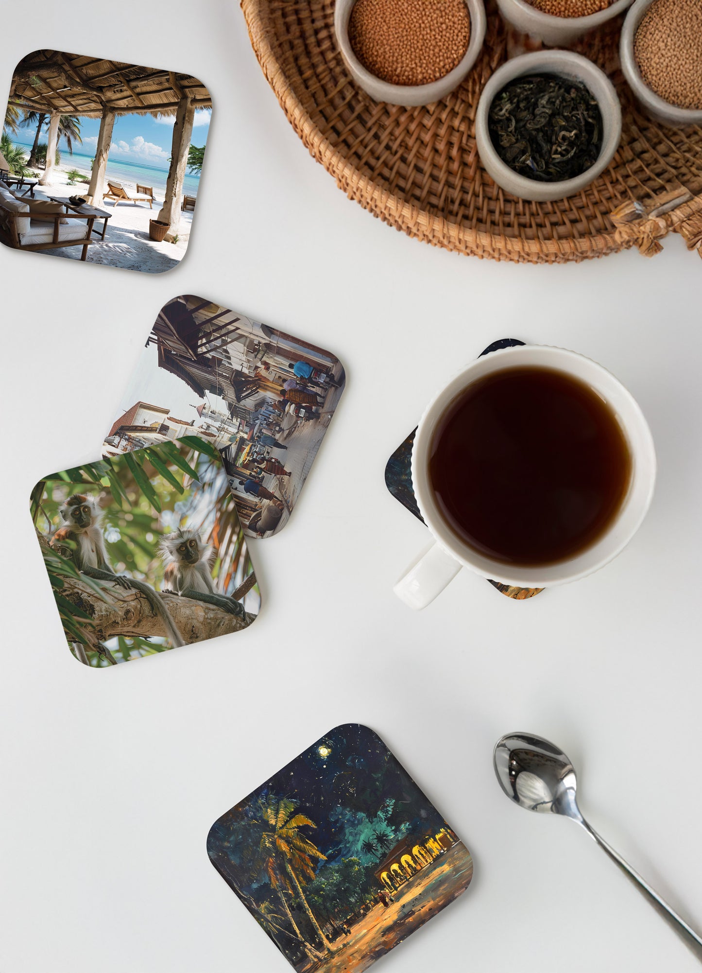 LIMITED EDITION Coaster Set "Zanzibar"